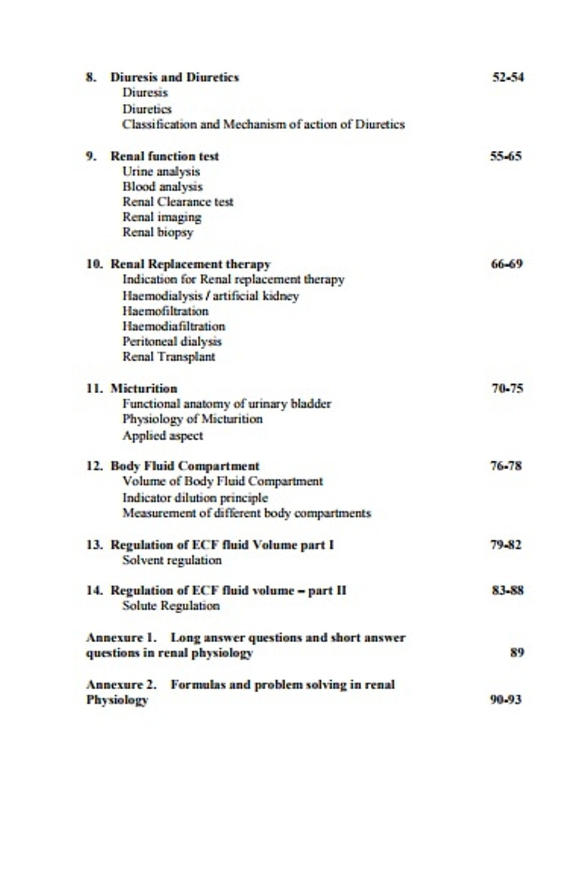 Renal Physiology For MBBS Students - Retail Maharaj