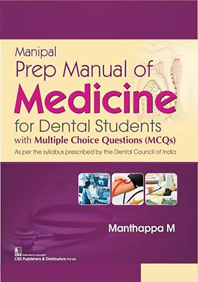 Manipal Prep Manual Of Medicine For Dental Students (Pb 2020) - Retail Maharaj