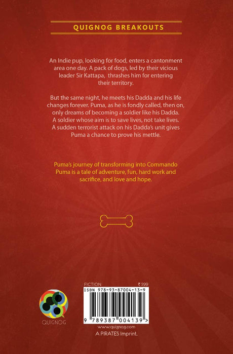 Puma - A Soldier's Dog (Quignog Books) - Retail Maharaj