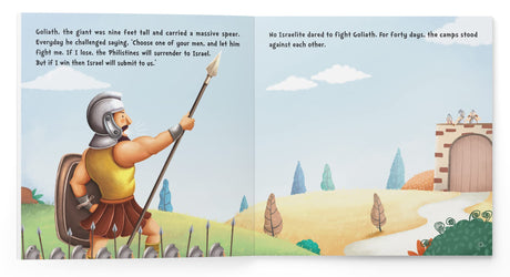 My First Illustrated Bible Story: David and Goliath - Retail Maharaj