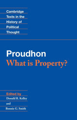 Proudhon: What is Property?: Longitudinal Approaches - Retail Maharaj
