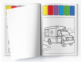 Pick and Paint Coloring Activity Book For Kids: Vehicles - Retail Maharaj