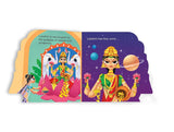My First Shaped Board Book: Illustrated Goddess Laxmi Hindu Mythology Picture Book for Kids Age 2+ (Indian Gods and Goddesses) - Retail Maharaj