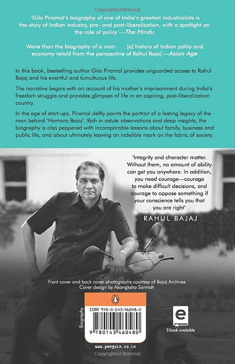 Rahul Bajaj: An Extraordinary Life | Official Biography of the chairman of Bajaj Group - Retail Maharaj