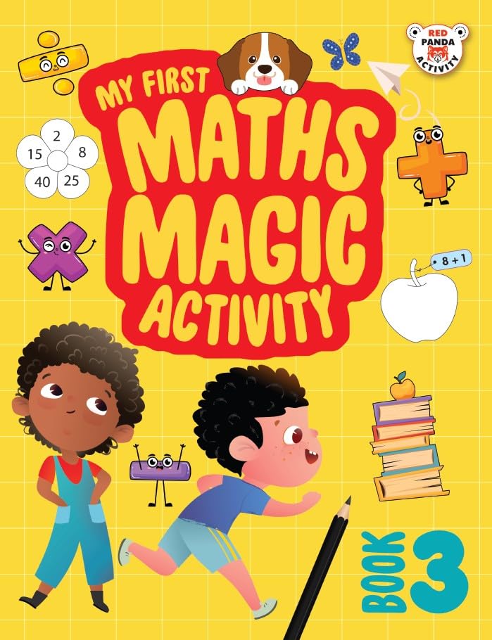 My First Maths Magic Activity Book 3 - Retail Maharaj