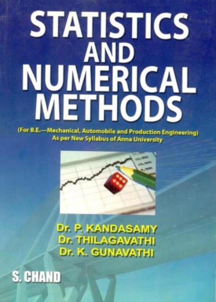 STATISTICS AND NUMERICAL METHODS - Retail Maharaj