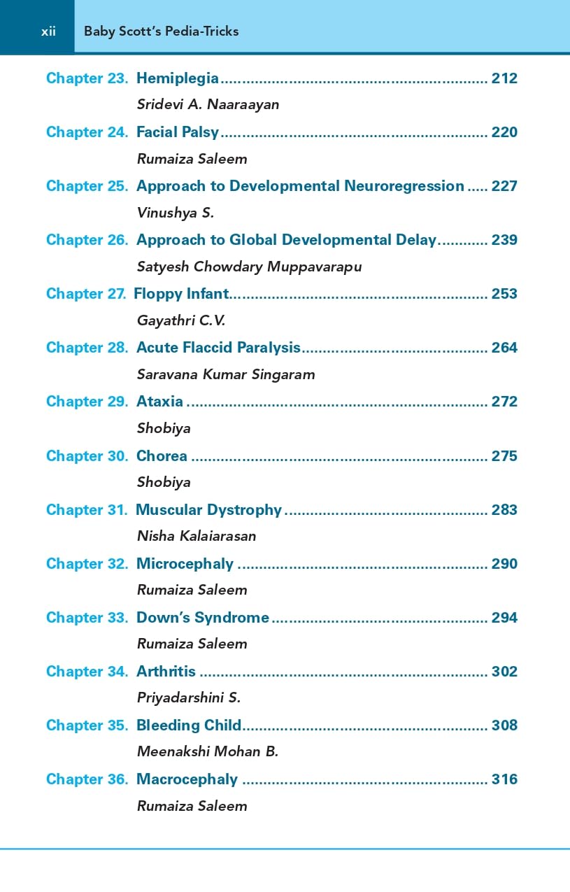 Baby Scott's Pedia-Tricks (Pocket Guide for Clinical Case, History Taking and Exam) 1st/2023 - Retail Maharaj