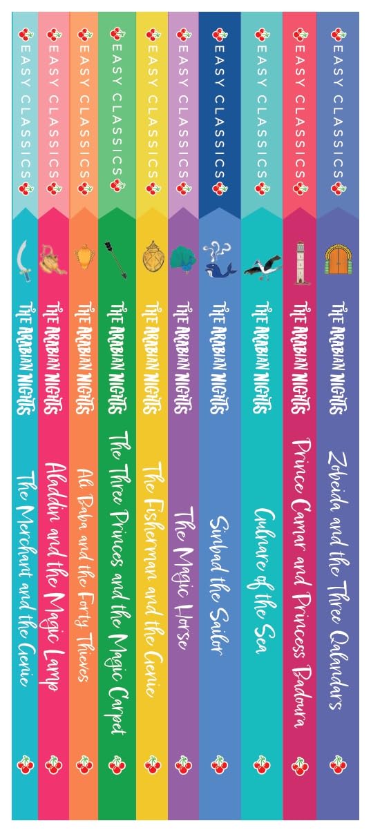 The Arabian Nights Children's Collection (Easy Classics): 10 Book Box Set - Retail Maharaj