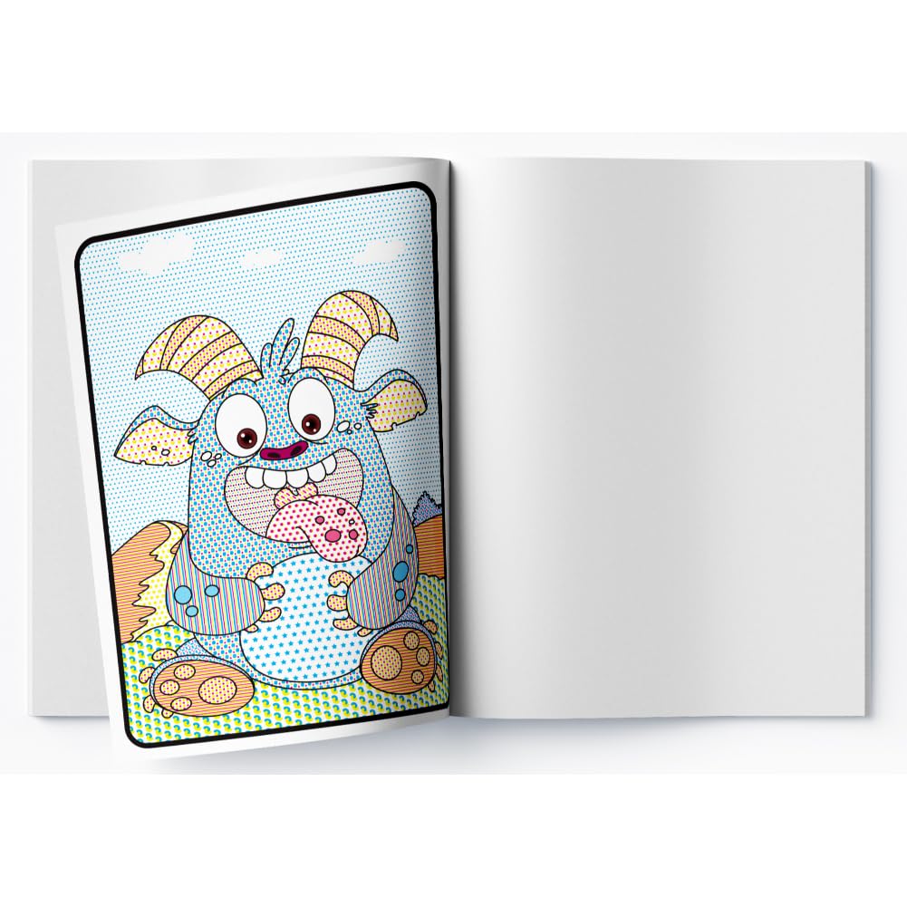 Paint with Water: Play with Monsters Spooky and silly monster scenes come alive with water! | Easy, mess-free painting | Ages 3–6 | 1+ Hour of Fun and Imagination - Retail Maharaj