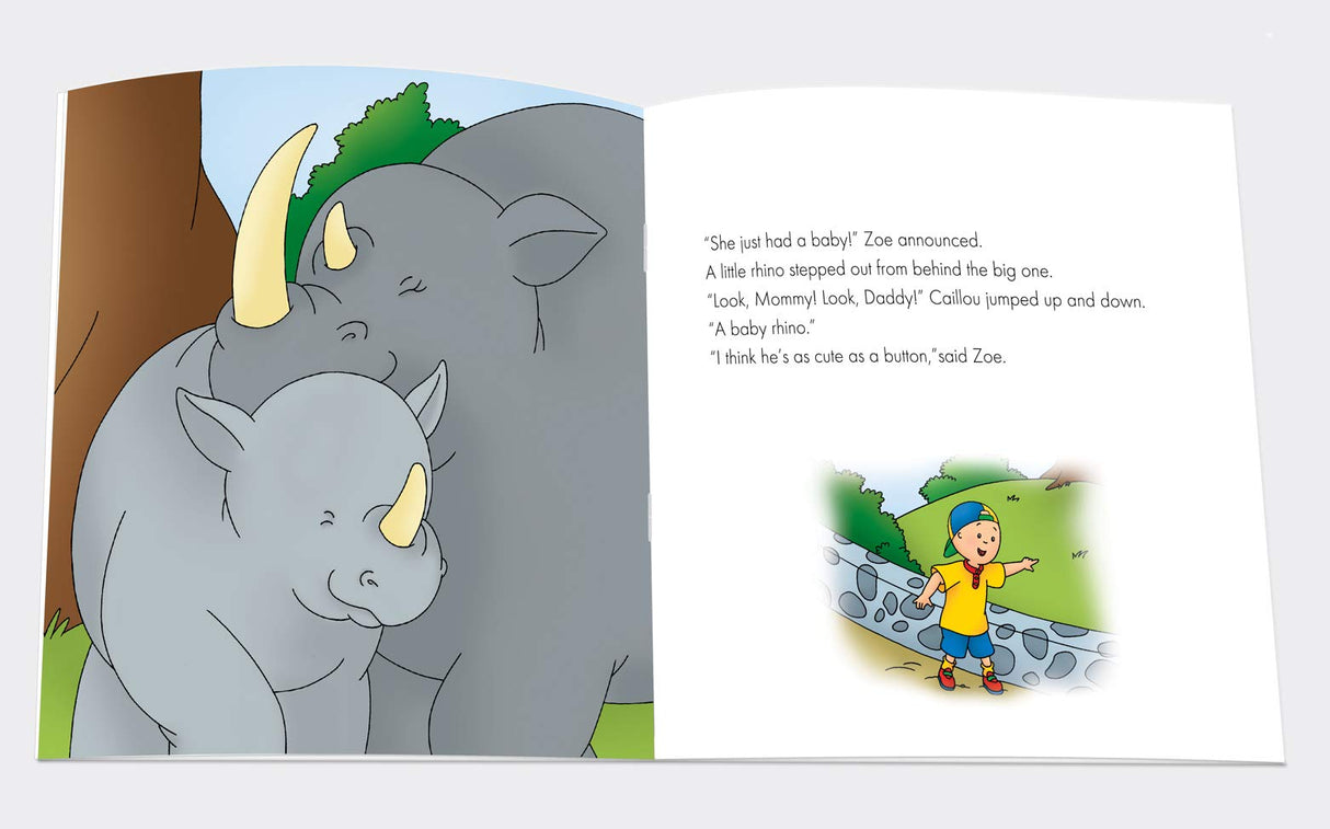 Caillou-At The Zoo - Retail Maharaj