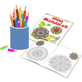 Let's Color: Copy Color Art Pack of 8 Books (Transport, Professions, Pets, Fish, Insects, Robots, Mandalas and Sports) - 3 years to 8 years - Retail Maharaj