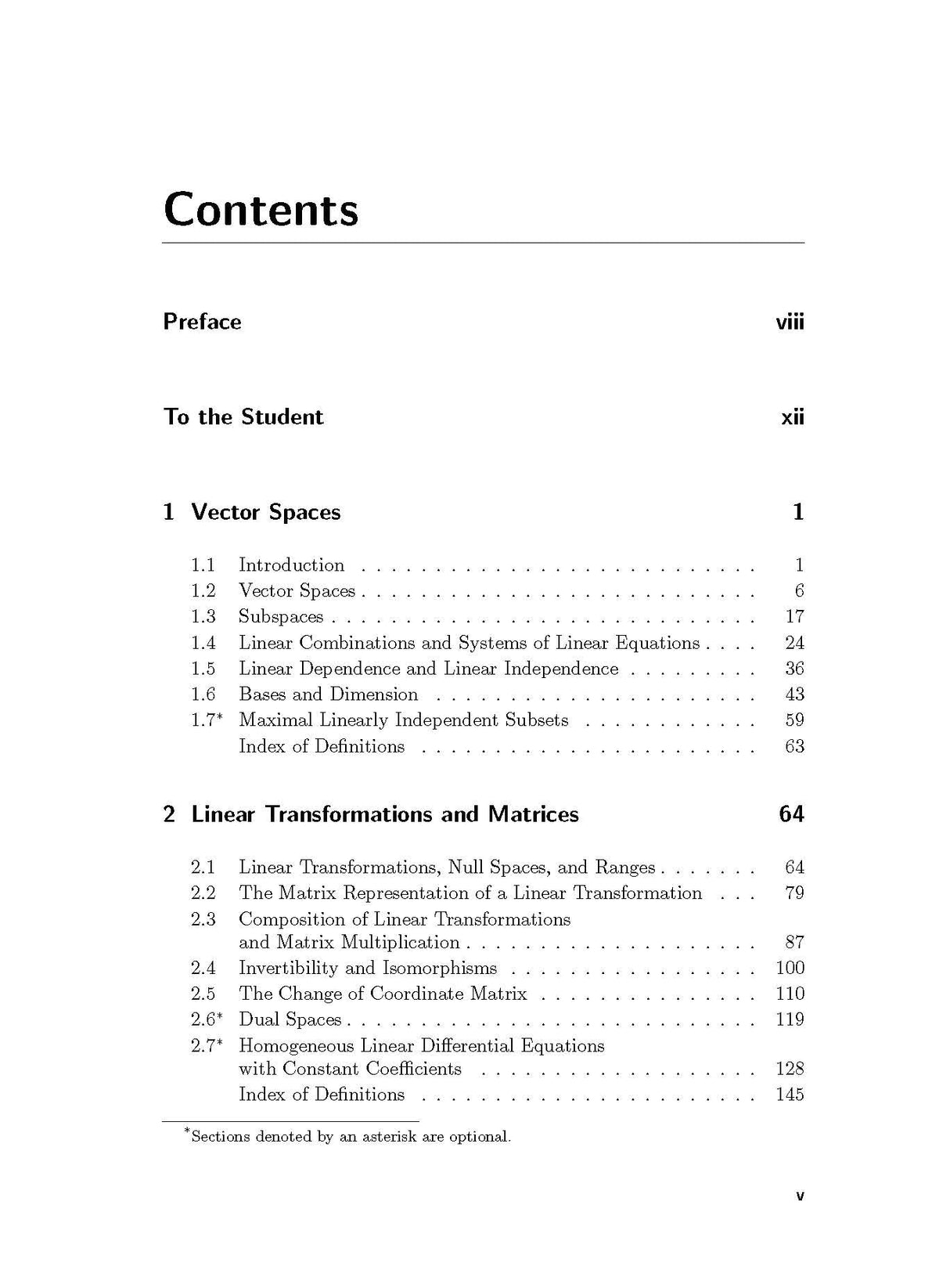 LINEAR ALGEBRA - Retail Maharaj