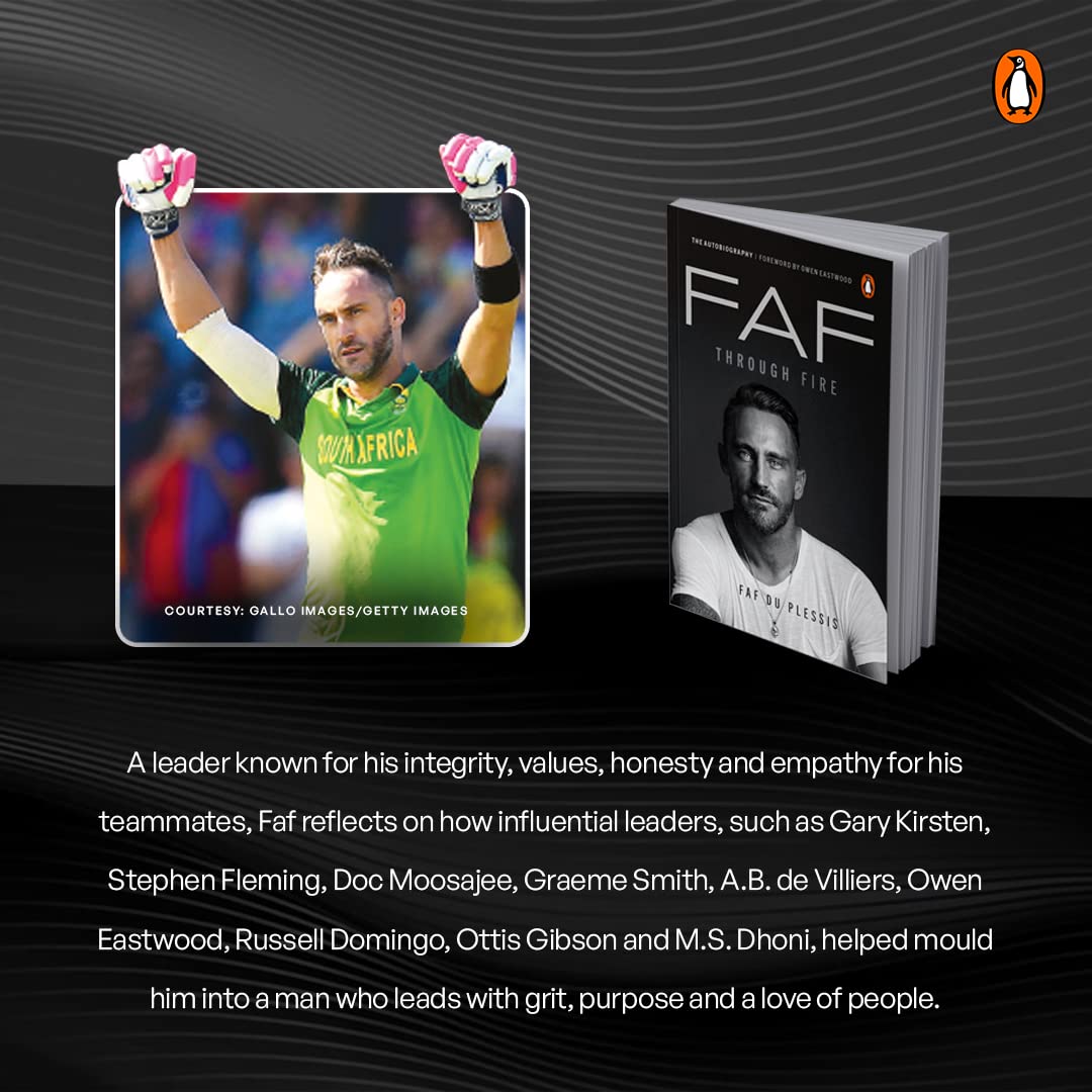 Faf Through Fire: An Autobiography - Retail Maharaj