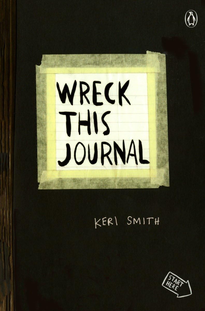 Wreck This Journal (Black) Expanded Edition - Retail Maharaj