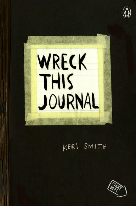Wreck This Journal (Black) Expanded Edition - Retail Maharaj