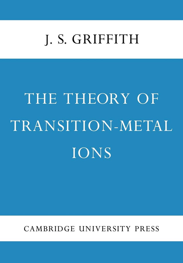 The Theory of Transition-Metal Ions - Retail Maharaj