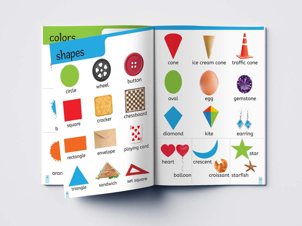 My First 1000 Words: Early Learning Picture Book to learn Alphabet, Numbers, Shapes and Colours, Transport, Birds and Animals, Professions, Opposite Words, Action Words, Parts of the body and Objects Around Us. - Retail Maharaj