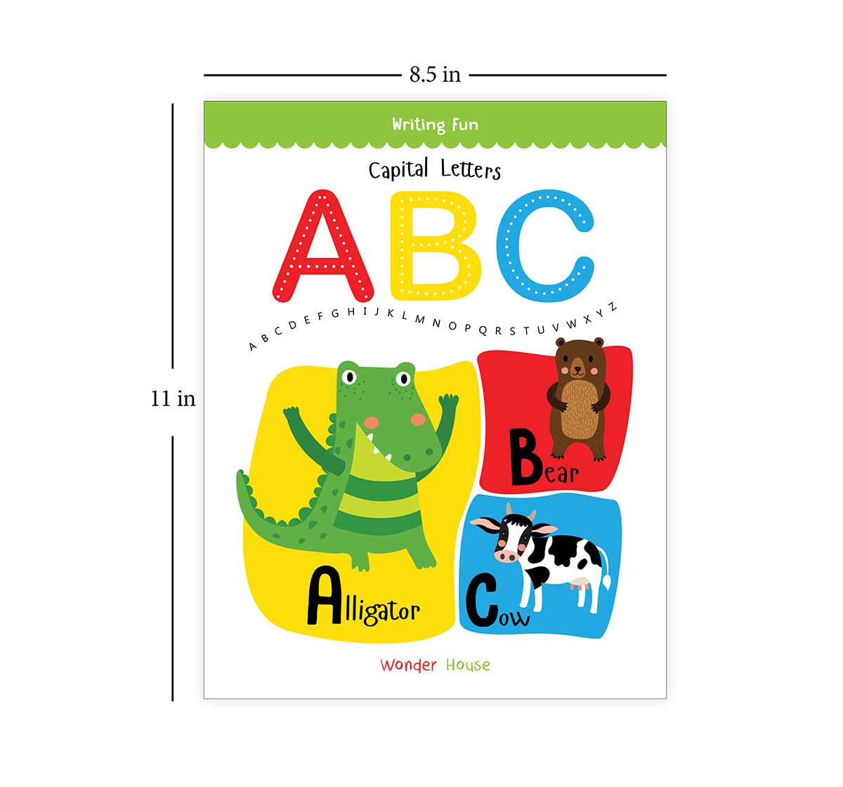 Capital Letters ABC – Write and Practice Book for Kids: Learn to Trace and Write Capital Letters A to Z | Early Writing Skills Workbook with Fun Activities & Big Letters | Alphabet Writing Practice for Preschool & Kindergarten | Ages 3–6 Years (Writing Fu - Retail Maharaj
