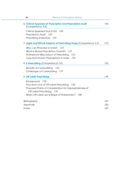 Manual Of Prescription Writing With Cases Scenarios 2Ed (Pb 2024) - Retail Maharaj