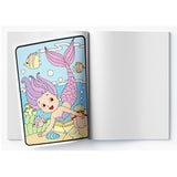 Paint with Water – Play with Mermaids Magical Painting Fun with Just Water | Ages 3–6 | Mess-Free Art for 2+ Hours of Imagination & Color Play - Retail Maharaj