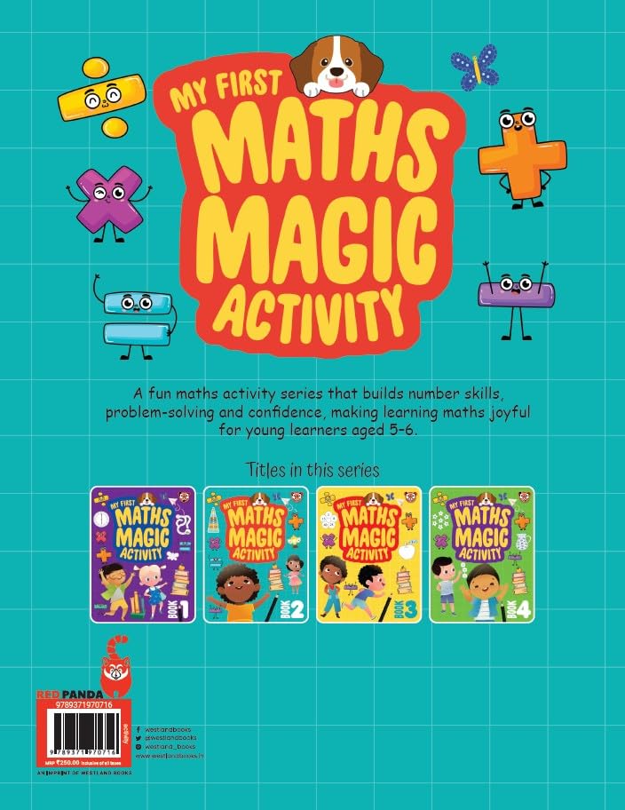 My First Maths Magic Activity Book 2 - Retail Maharaj