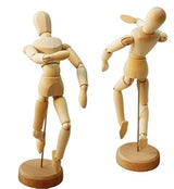 Manikin Wooden Figure Flexible 12″ - Retail Maharaj