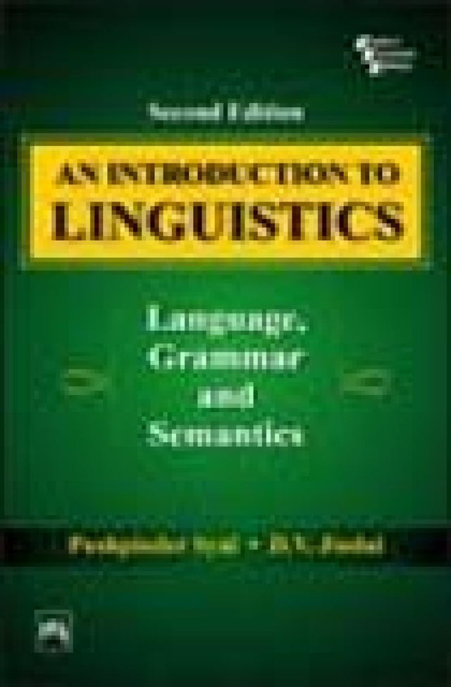 INTRODUCTION TO LINGUISTICS: LANGUAGE GRAMMAR AND SEMANTICS - Retail Maharaj