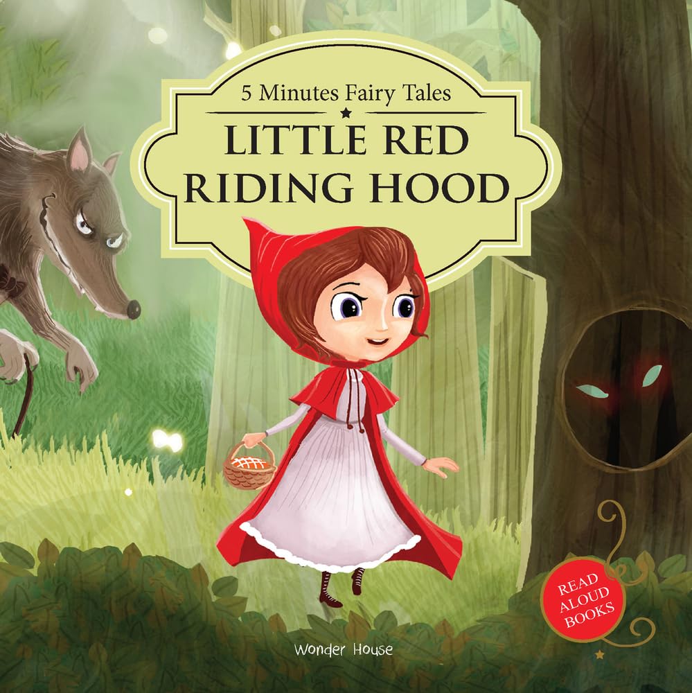 5 Minutes Fairy Tales The Red Riding Hood: Abridged Fairy Tales For Children - Retail Maharaj