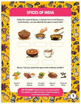 Hello, India! A Fun India Activity Book: Food and Culture - Retail Maharaj