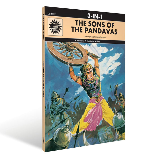 The Sons of the Pandavas: 3 in 1 (Amar Chitra Katha) - Retail Maharaj
