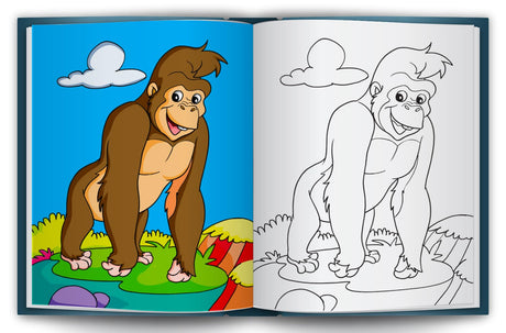 Let’s Colour the World of Animals: Activity & Colouring Book for Kids Ages 3–9 | Perfect Gift for Drawing, Painting & Creativity | Premium Paper Quality - Retail Maharaj