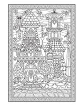 Creative Haven Whimsical Houses Coloring Book - Retail Maharaj