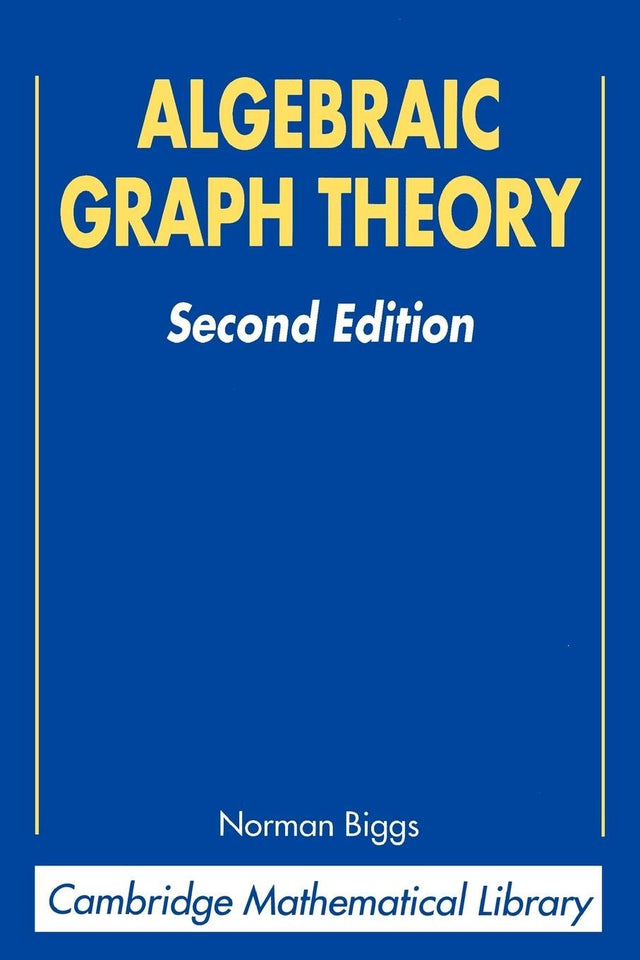 Algebraic Graph Theory (Cambridge Mathematical Library) - Retail Maharaj