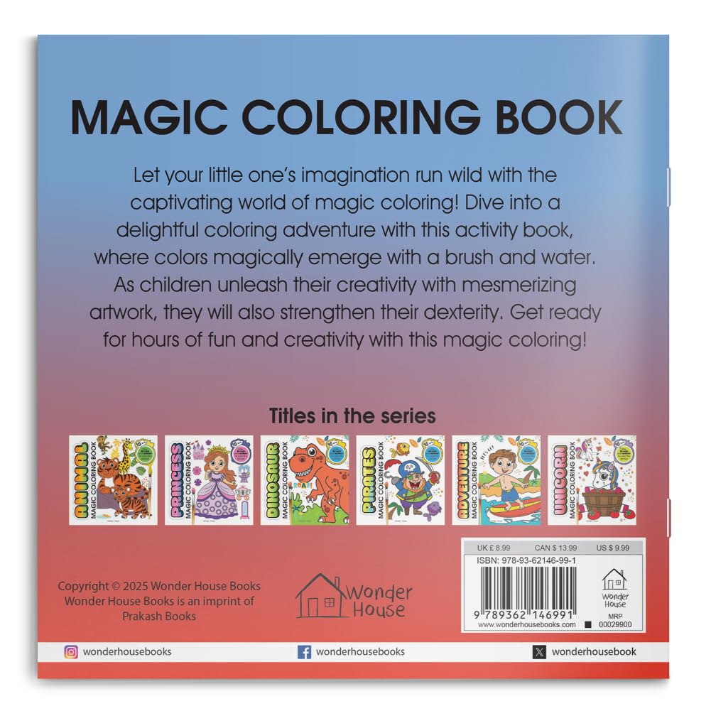 Transport Magic Coloring Book - Retail Maharaj