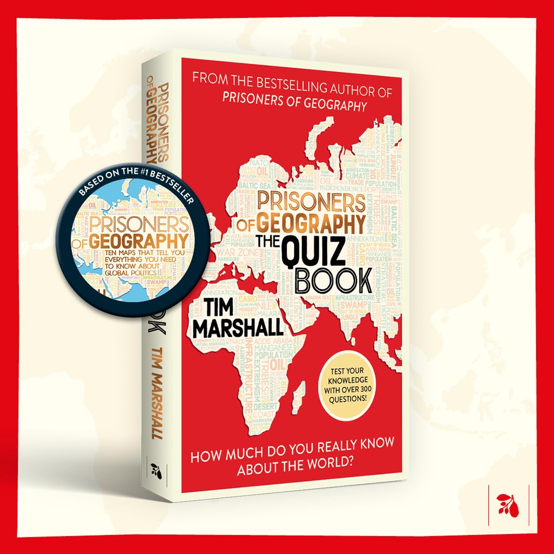 Prisoners of Geography The Quiz Book: How Much Do You Really Know About the World? - Retail Maharaj
