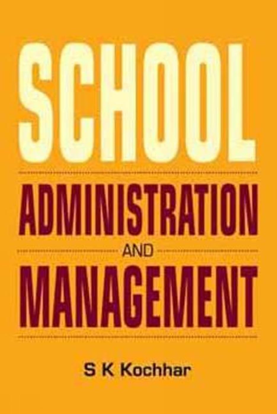 Secondary School Administration and Management - Retail Maharaj