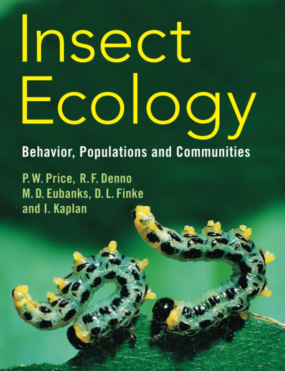Insect Ecology: Behavior, Populations and Communities - Retail Maharaj