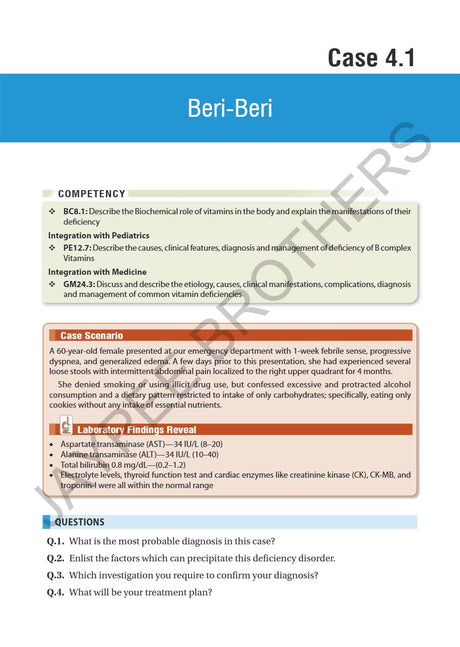 CLINICAL CASES IN BIOCHEMISTRY - Retail Maharaj
