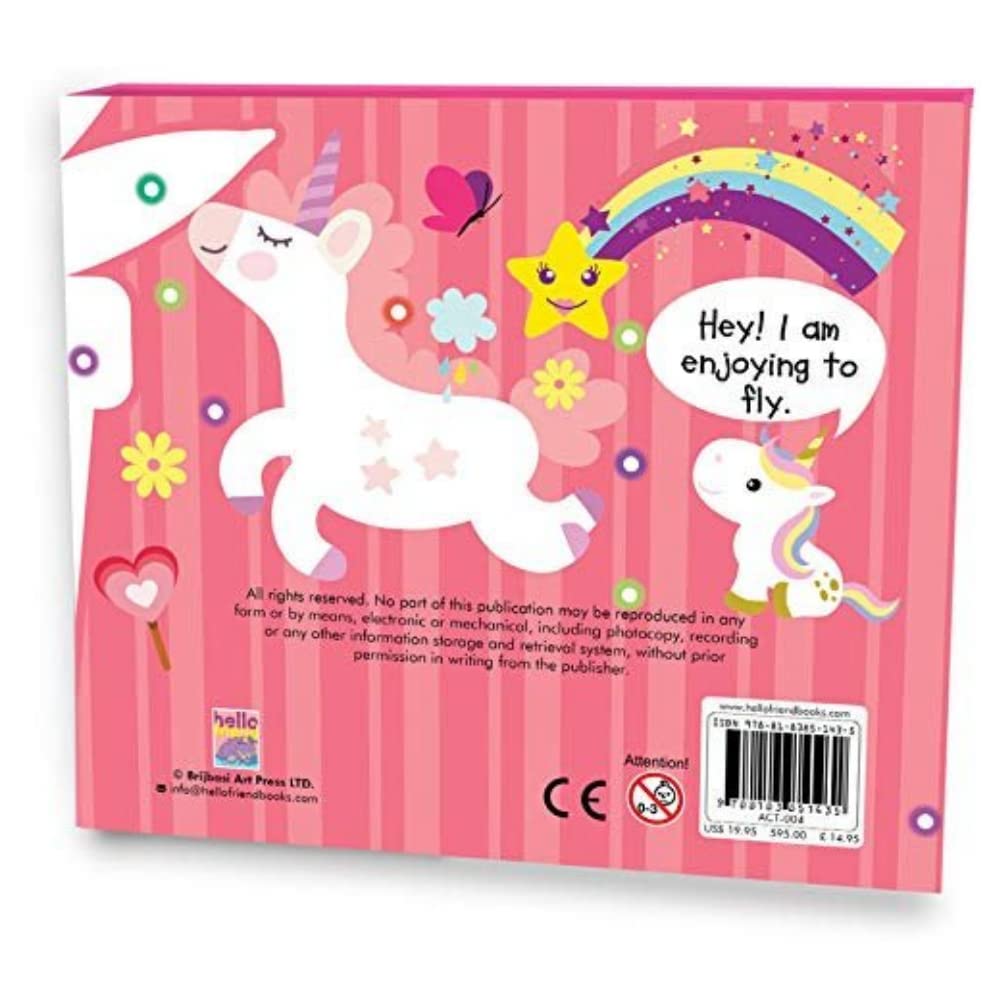 Hello Friend Unicorn Coloring Book And Activity Kit - Retail Maharaj