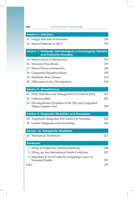 Aiims Protocols In Neonatology Additional Protocols 3Ed (Pb 2025) - Retail Maharaj