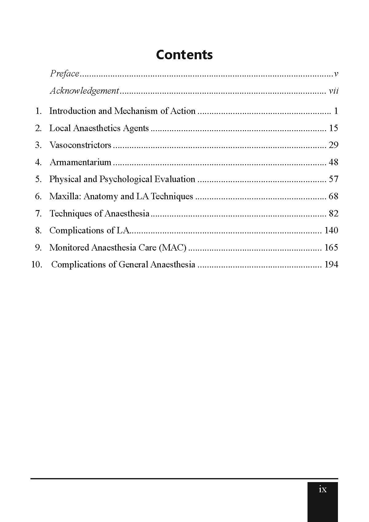 Anaesthesia in Dentistry - Retail Maharaj
