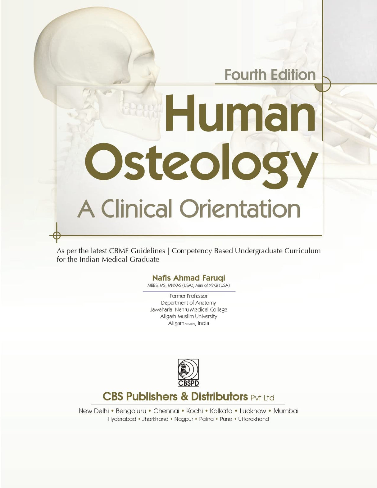 Human Osteology A Clinical Orientation 4Ed (Pb 2025) - Retail Maharaj