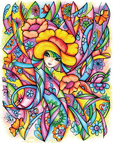 Adatto-Creative Haven Fanciful Faces Cb - Retail Maharaj