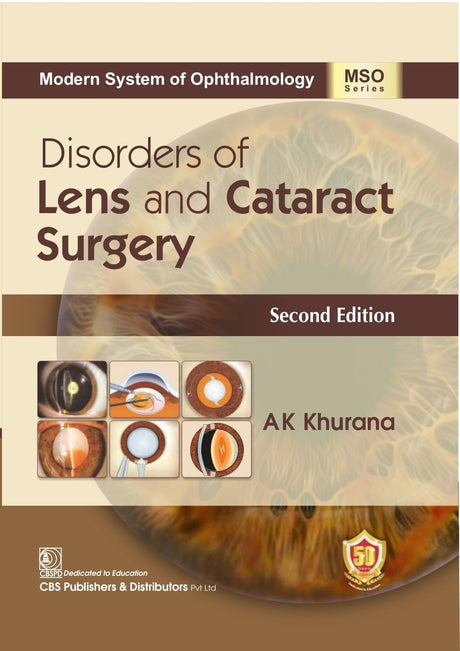Disorders Of Lens And Cataract Surgery 2Ed (Hb 2024) Mso Series - Retail Maharaj