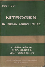 NITROGEN In Indian Agriculture 1961-70