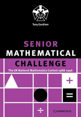 Senior Mathematical Challenge - Retail Maharaj