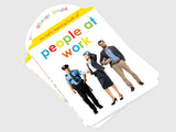 My Early Learning Book of People at Work: Attractive Shape Board Book for Kids | Learn About Doctors, Teachers, Firefighters, Farmers & More with Bright Pictures and Fun Cut-Out Design | Early Learning Book for Babies, Toddlers & Preschoolers | Ages 0–5 Y - Retail Maharaj