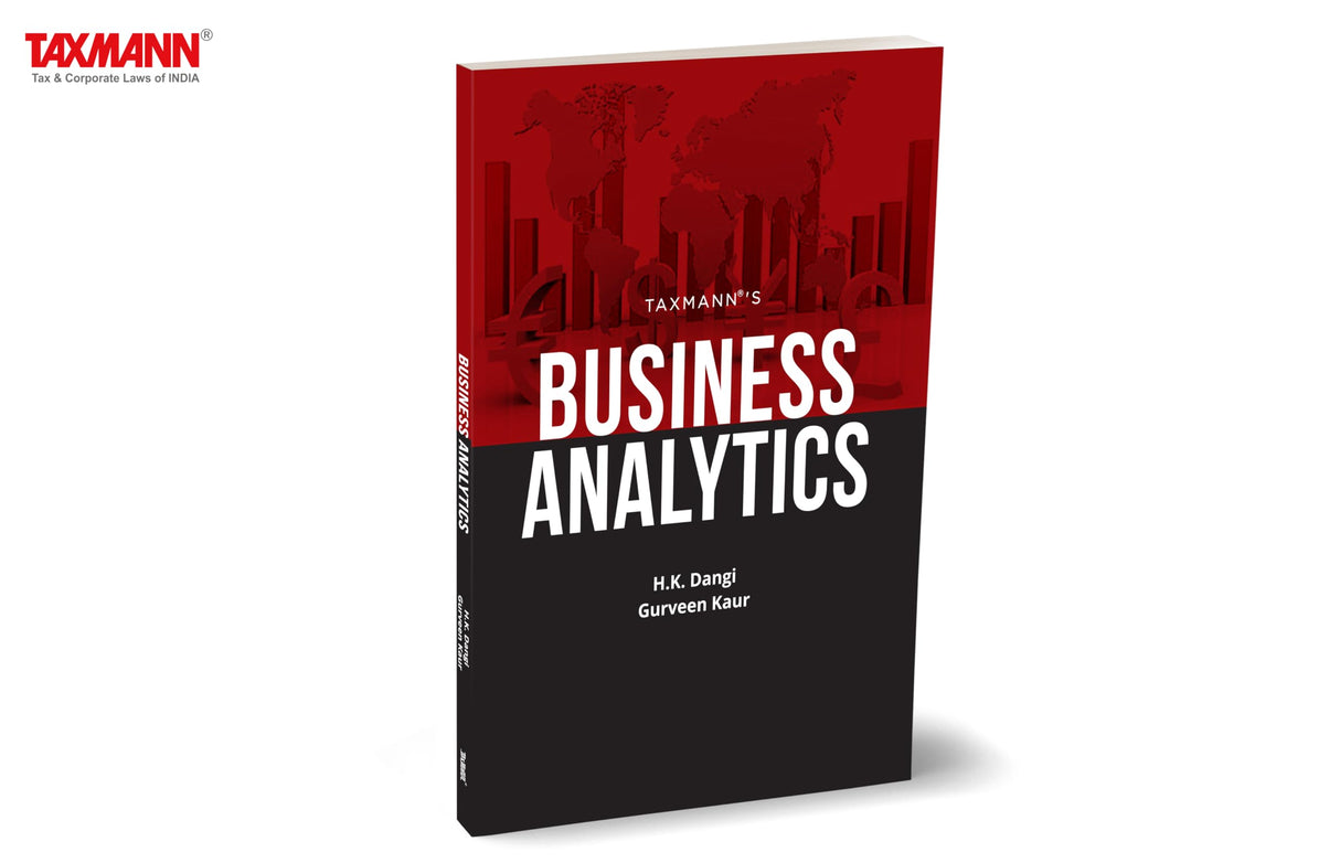 Taxmann's Business Analytics – Underscoring the pivotal role of data in the contemporary business landscape for data analysis and strategic implementation | MS Excel | Tableau | R [NEP] - Retail Maharaj