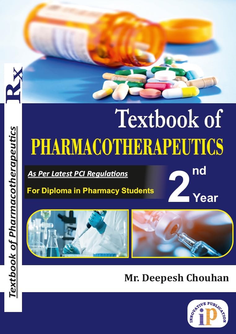 Textbook of Pharmacotherapeutics For Diploma in Pharmacy Students 2nd Year - Retail Maharaj