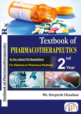 Textbook of Pharmacotherapeutics For Diploma in Pharmacy Students 2nd Year - Retail Maharaj